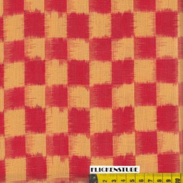 Schachbrettmuster rot-gelb by Kaffe Fassett